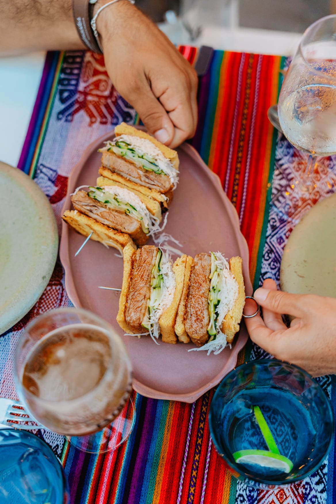 Nuna restaurante nikkei Katsu sando at nuna