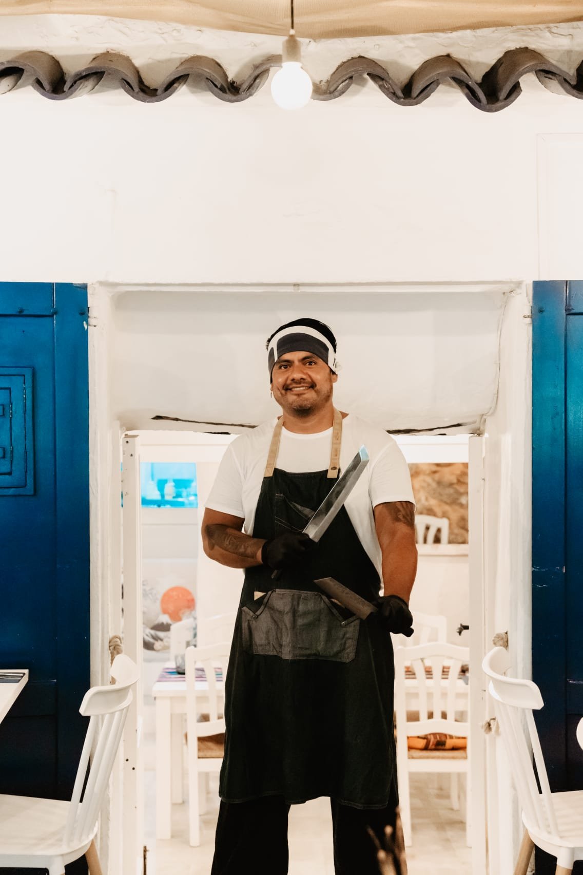 Chef of Nuna Victor at nuna restaurante nikkei