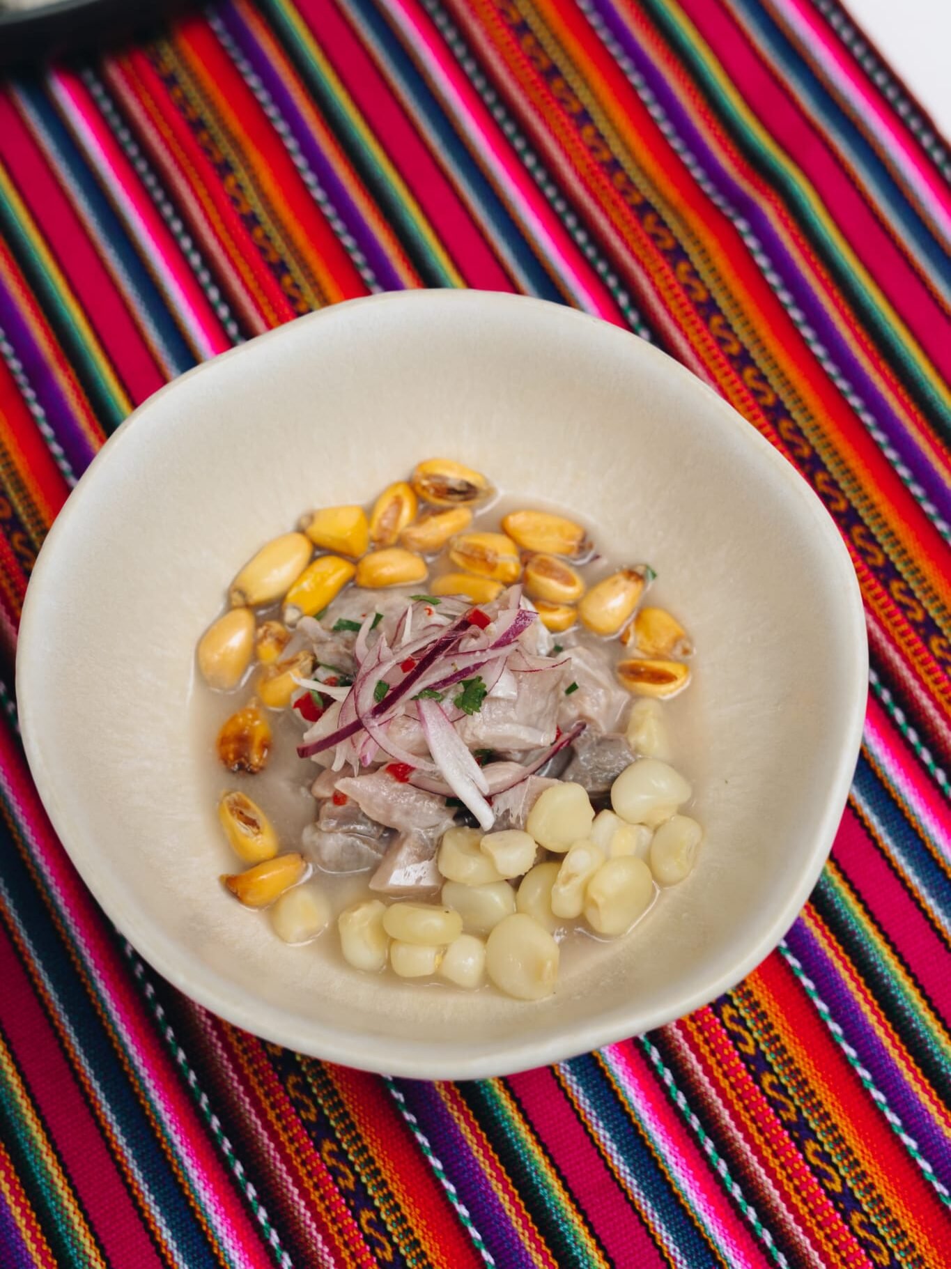 Nuna Santa Eularia del rio Ceviche at Nuna restaurante nikkei